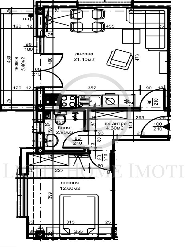 Продава 2-СТАЕН, гр. Пловдив, Христо Смирненски, снимка 6 - Aпартаменти - 49374769