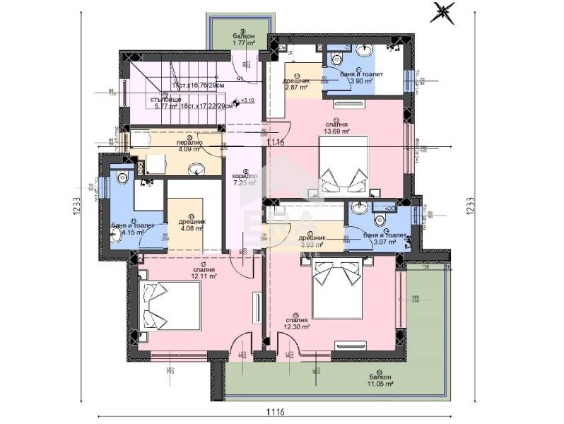 Til salg  Hus Varna , Vinitsa , 241 kvm | 69317334 - billede [12]