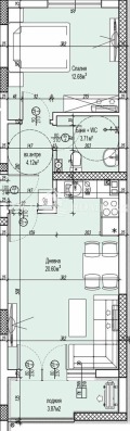 Продава  2-стаен град Пловдив , Южен , 65 кв.м | 88334199 - изображение [2]