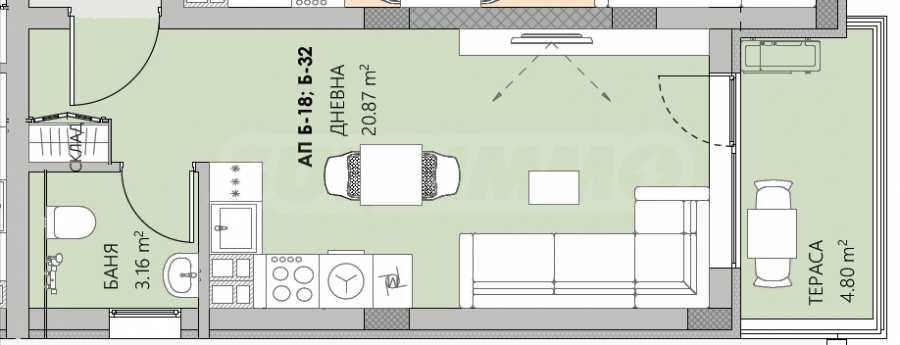 Продава 1-СТАЕН | Imot.bg — изображение 8