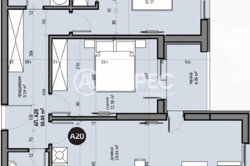 Продаја  2 спаваће собе Софија , Лјулин 5 , 100 м2 | 41728133