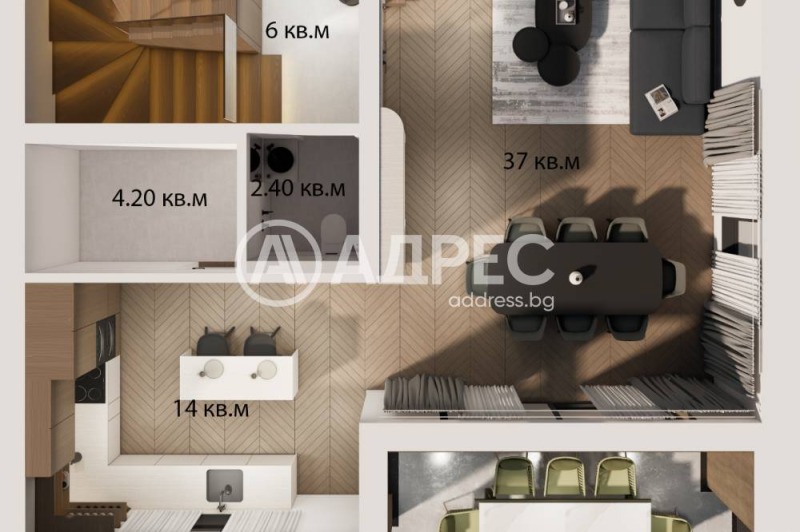 Till salu  Hus region Plovdiv , Markovo , 202 kvm | 49939179 - bild [7]