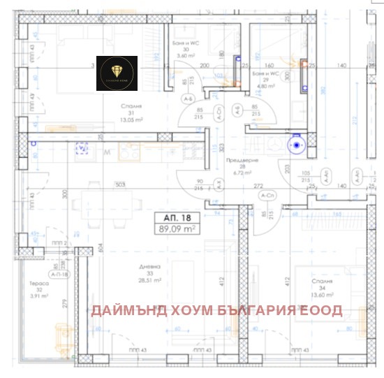 Продава 3-СТАЕН, гр. Пловдив, Беломорски, снимка 2 - Aпартаменти - 48441933