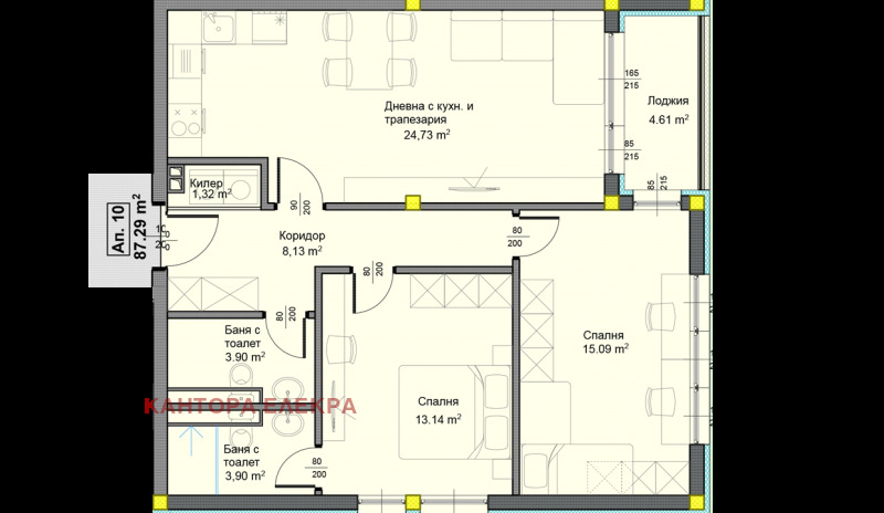 Продава  3-стаен град Варна , Аспарухово , 100 кв.м | 32161419 - изображение [4]