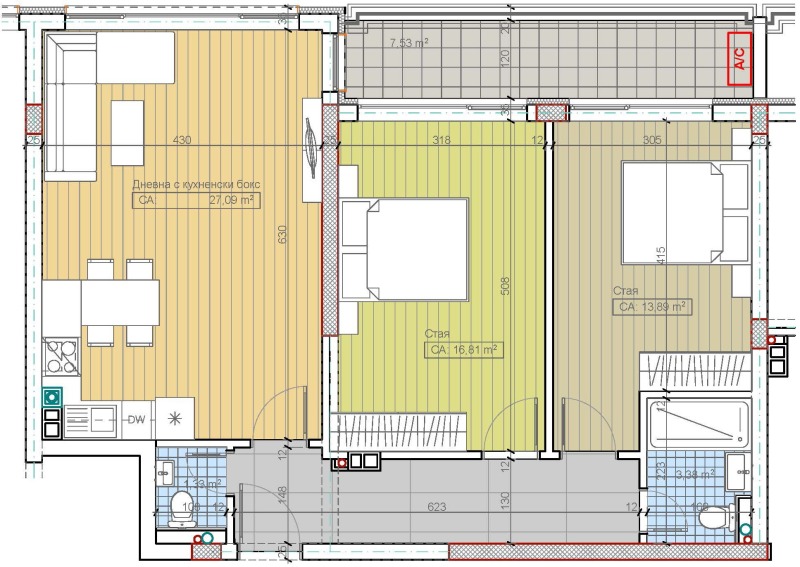 Продава  3-стаен град София , Бояна , 107 кв.м | 34203478 - изображение [10]