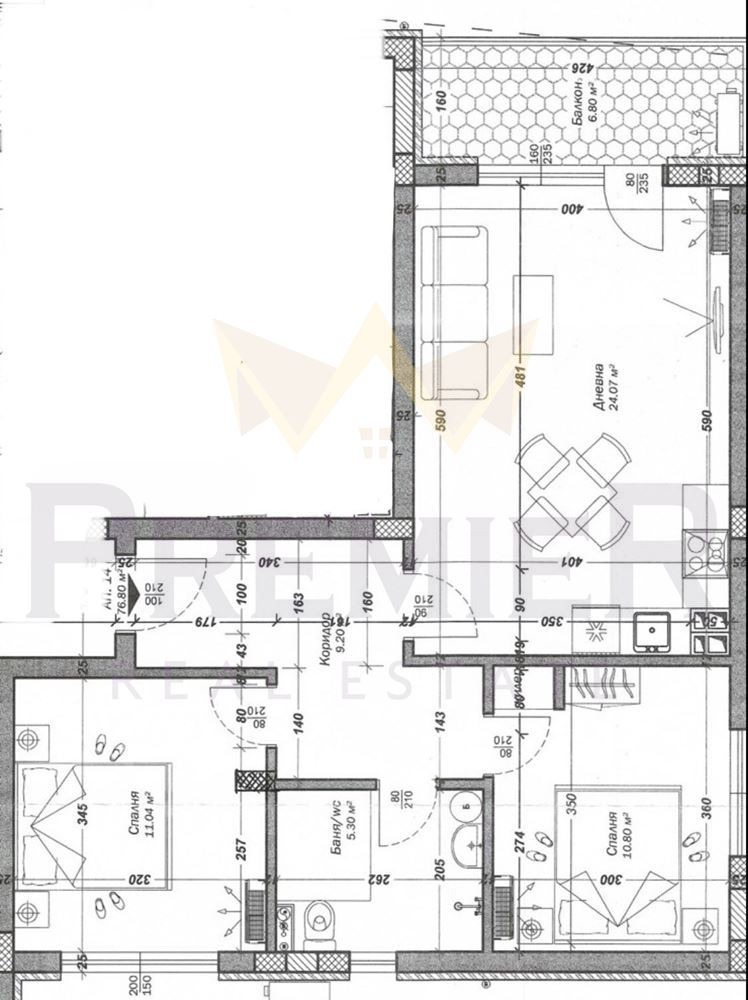 Продава 3-СТАЕН, гр. Варна, Младост 1