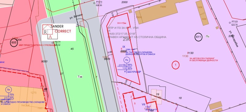 For Sale  Plot Sofia , Hadzhi Dimitar , 2320 sq.m | 39881771