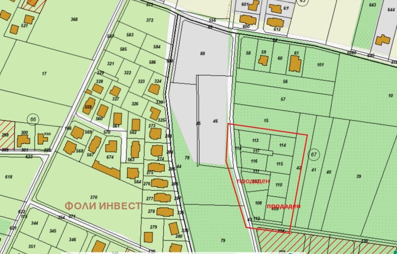 Продава  Парцел област Пловдив , с. Марково , 506 кв.м | 99824017