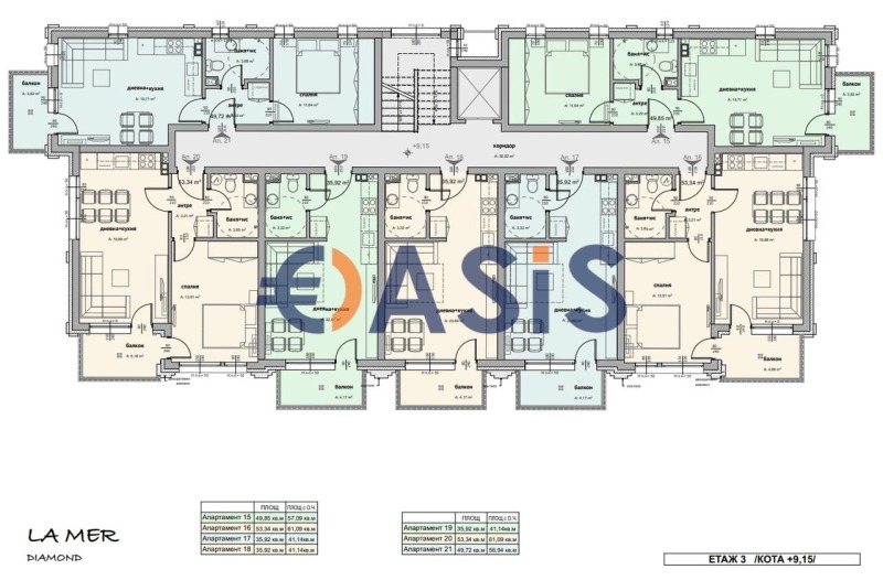 Til salgs  Studio region Burgas , Sveti Vlas , 41 kvm | 19164145 - bilde [7]