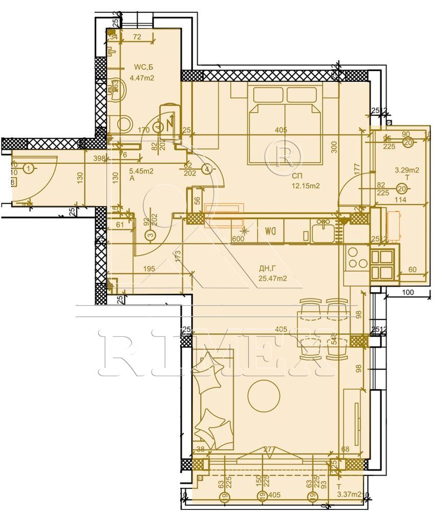 Продава 2-СТАЕН, гр. Пловдив, Остромила, снимка 11 - Апартаменти - 55098319