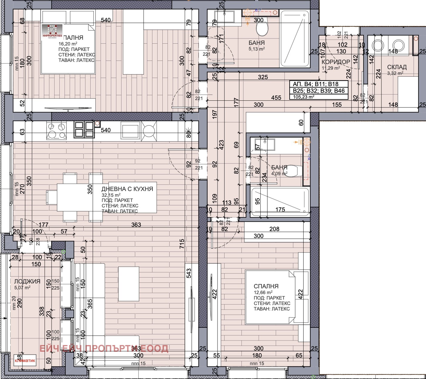Продава 3-СТАЕН, гр. Пловдив, Отдих и култура, снимка 8 - Апартаменти - 53648092
