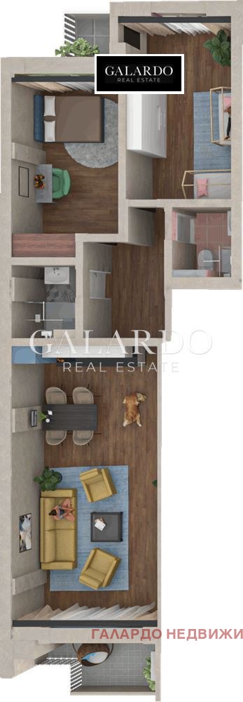 Продава 3-СТАЕН, гр. Пловдив, Христо Смирненски, снимка 4 - Апартаменти - 53635945