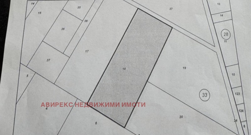 Продава ПАРЦЕЛ в област Пловдив, с. Марково - 2544 кв.м / 87 125 € » 170 401.69 лв., АВИРЕКС НЕДВИЖИМИ ИМОТИ
