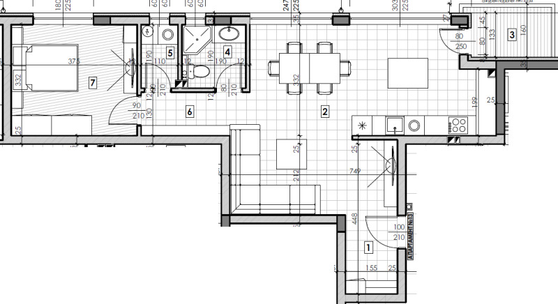 Продава 2-СТАЕН, гр. Шумен, Пазара, снимка 2 - Апартаменти - 53523403