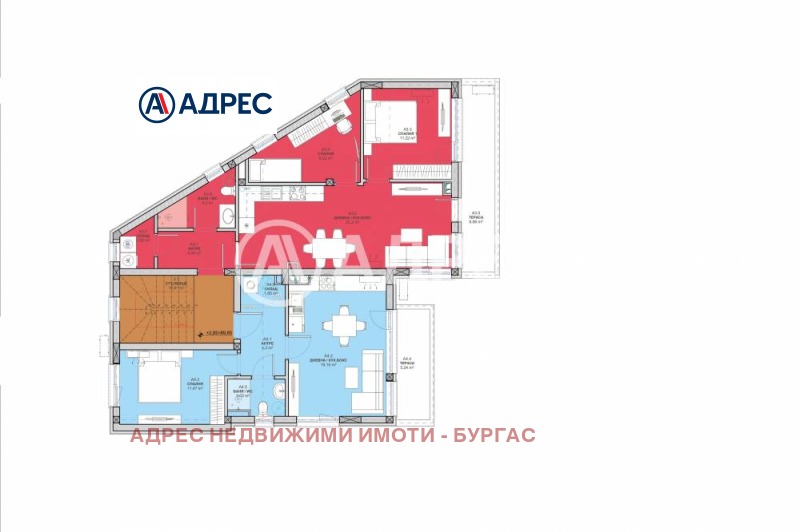 Na sprzedaż  2 sypialnie Burgas , Meden rudnik - zona D , 98 mkw | 39718911 - obraz [3]