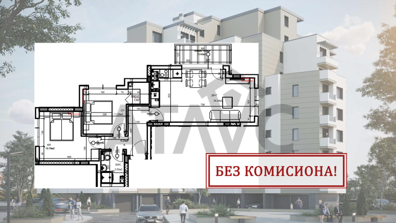 À vendre  2 chambres Plovdiv , Hristo Smirnenski , 93 m² | 74323118