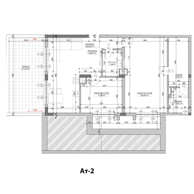 Zu verkaufen  2 Schlafzimmer Sofia , w.z.Amerikanski kolesch , 143 qm | 73037199 - Bild [4]