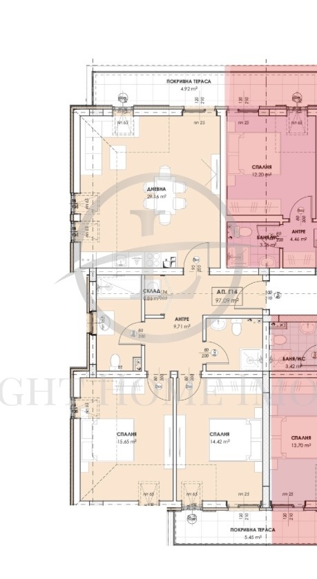 Продава 3-СТАЕН, гр. Пловдив, Остромила, снимка 5 - Апартаменти - 53729588