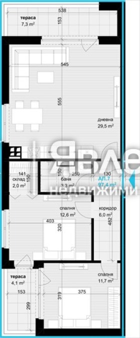 Продава 3-СТАЕН, гр. Варна, Аспарухово, снимка 8 - Апартаменти - 55533985