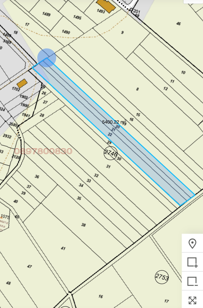 Продава ПАРЦЕЛ, с. Волуяк, област София-град, снимка 1 - Парцели - 49510308