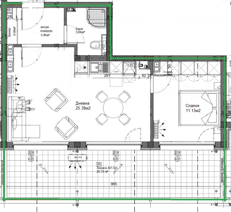 Продава  2-стаен град Варна , Трошево , 88 кв.м | 10555881 - изображение [2]