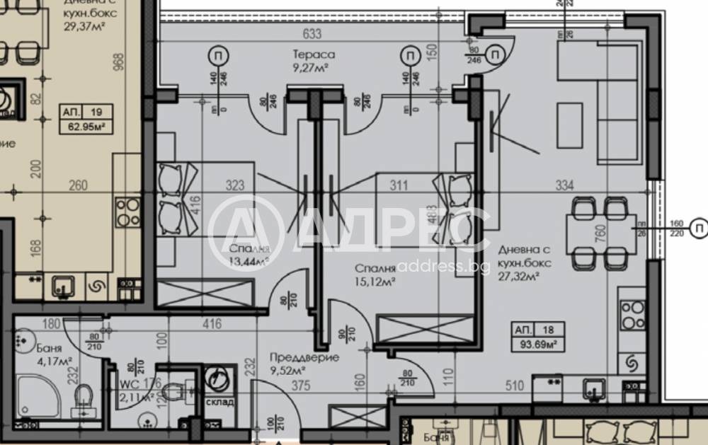 Продава 3-СТАЕН, гр. София, Малинова долина, снимка 2 - Апартаменти - 54815634