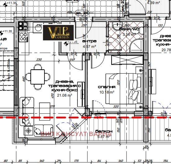 Na prodej  1 ložnice Varna , Kajsieva gradina , 65 m2 | 83636992 - obraz [3]