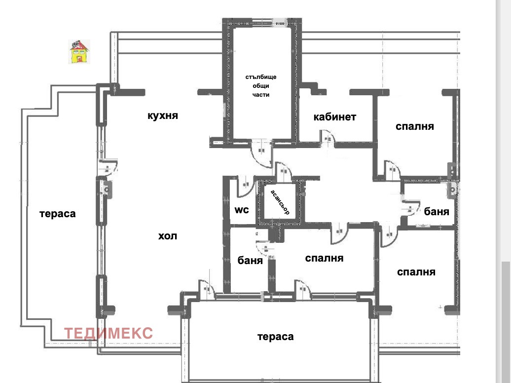 Продава МНОГОСТАЕН, гр. София, Зона Б-18, снимка 15 - Апартаменти - 54564282