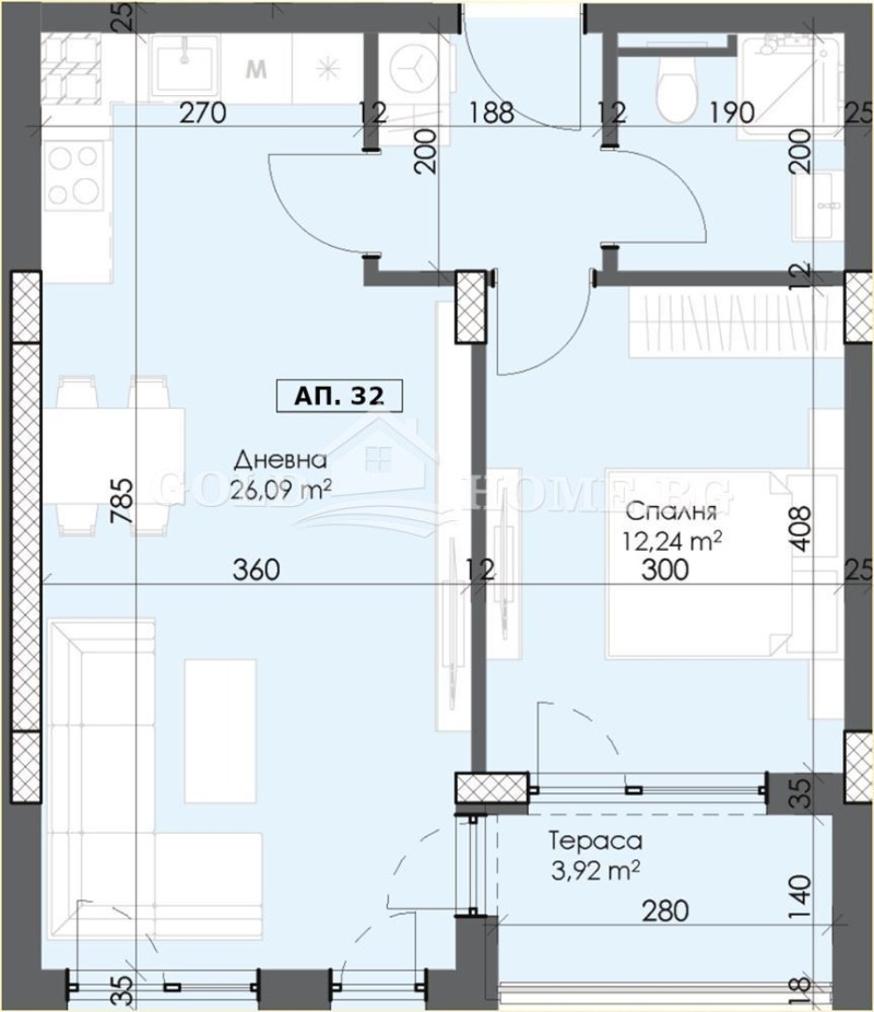 Продава  2-стаен град Пловдив , Тракия , 71 кв.м | 34253155 - изображение [7]