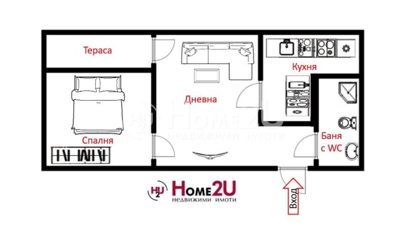 Na sprzedaż  1 sypialnia Burgas , Bratja Miladinowi , 41 mkw | 94789434 - obraz [9]