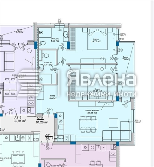 Продава 3-СТАЕН, гр. Свети Влас, област Бургас, снимка 2 - Апартаменти - 53714128