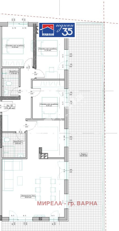 Продава 4-СТАЕН, гр. Варна, Кайсиева градина, снимка 2 - Апартаменти - 51897133