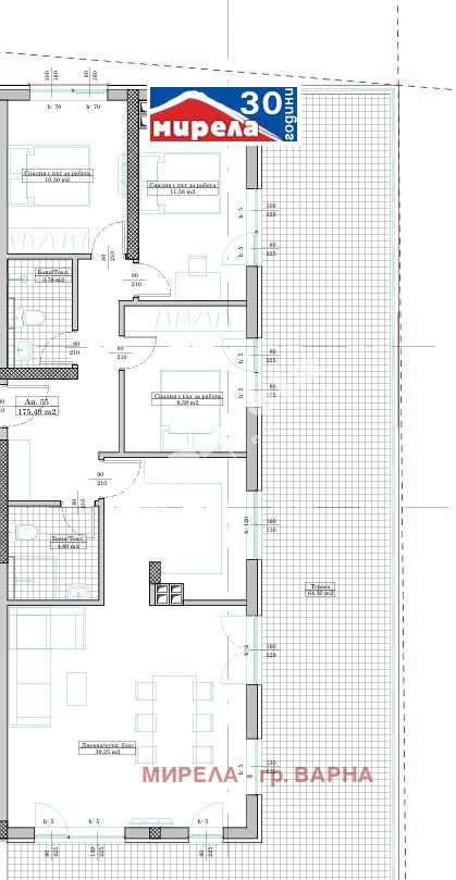 Продава  4-стаен град Варна , Кайсиева градина , 199 кв.м | 21097555 - изображение [2]