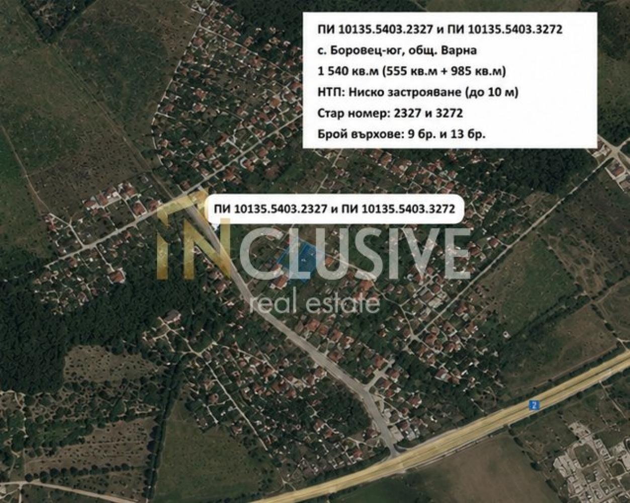 Продава ПАРЦЕЛ, гр. Варна, м-т Боровец - юг, снимка 6 - Парцели - 55135961