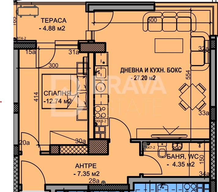 Продава 2-СТАЕН, гр. Пловдив, Кючук Париж, снимка 2 - Апартаменти - 52408042