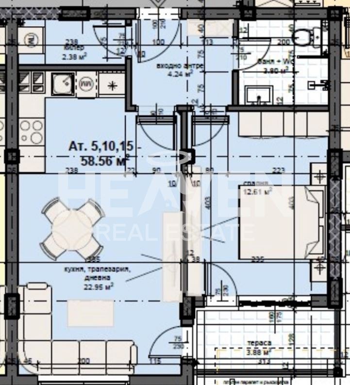 Продава 2-СТАЕН, гр. Пловдив, Кършияка, снимка 11 - Апартаменти - 56196147