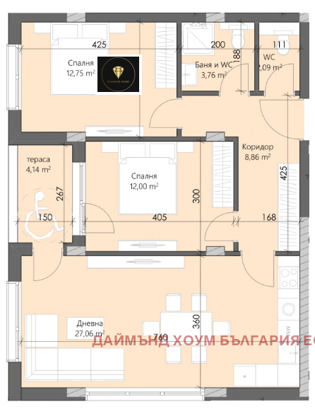 Продава 3-СТАЕН, гр. Пловдив, Кършияка, снимка 2 - Aпартаменти - 48442377