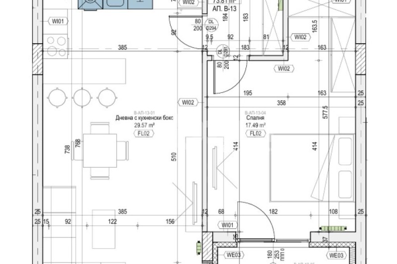 À venda  2 quartos Sofia , Mladost 2 , 102 m² | 43648381 - imagem [5]