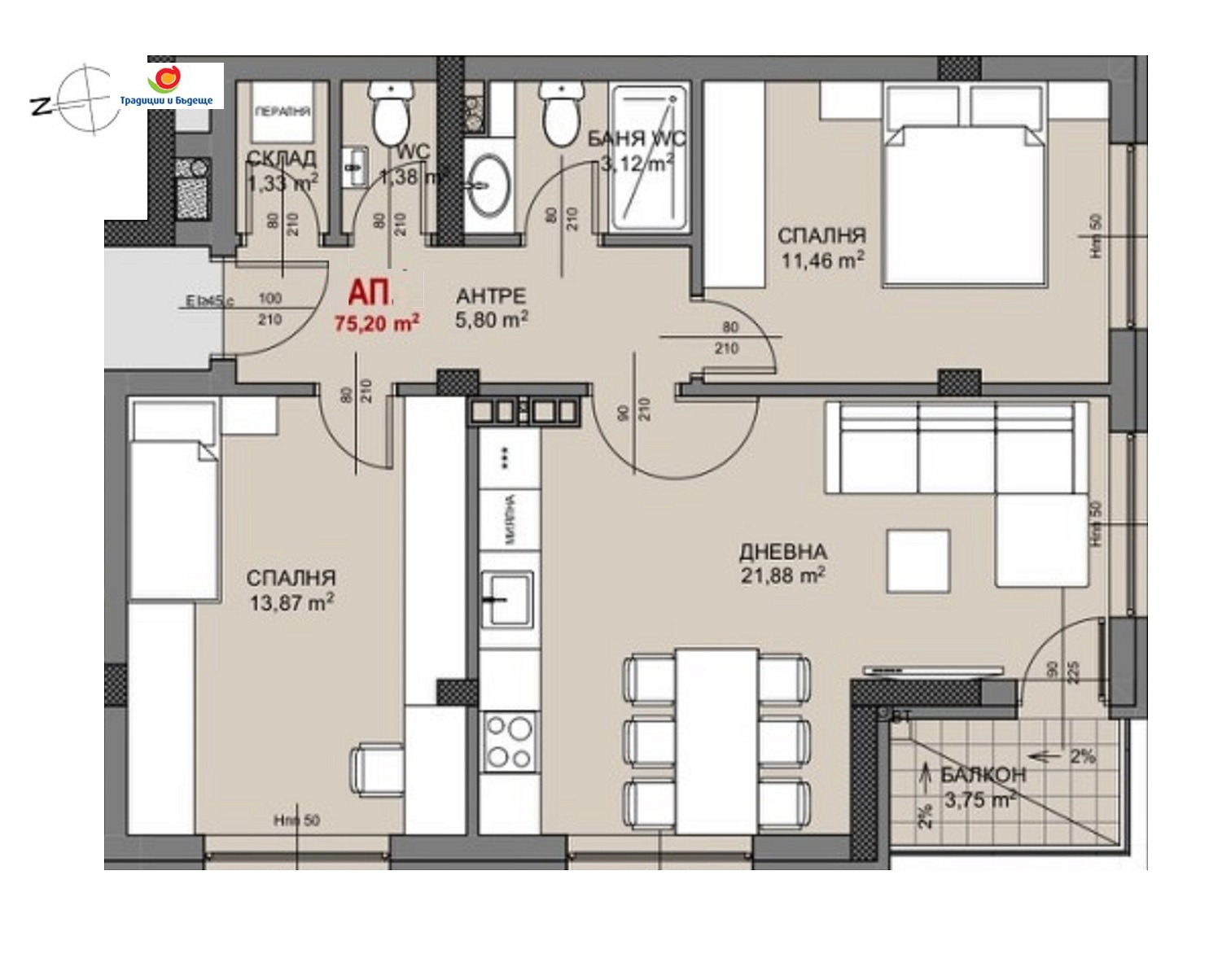 Продава 3-СТАЕН | Imot.bg — изображение 2