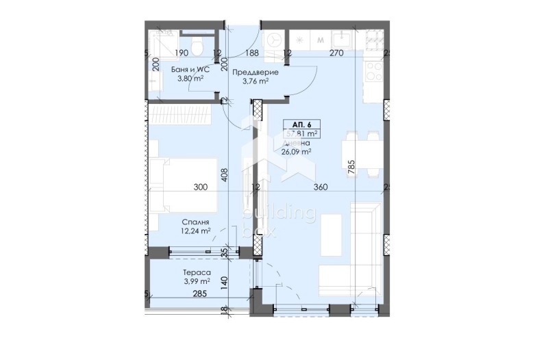 Satılık  1 yatak odası Plovdiv , Trakiya , 72 metrekare | 95606061 - görüntü [8]