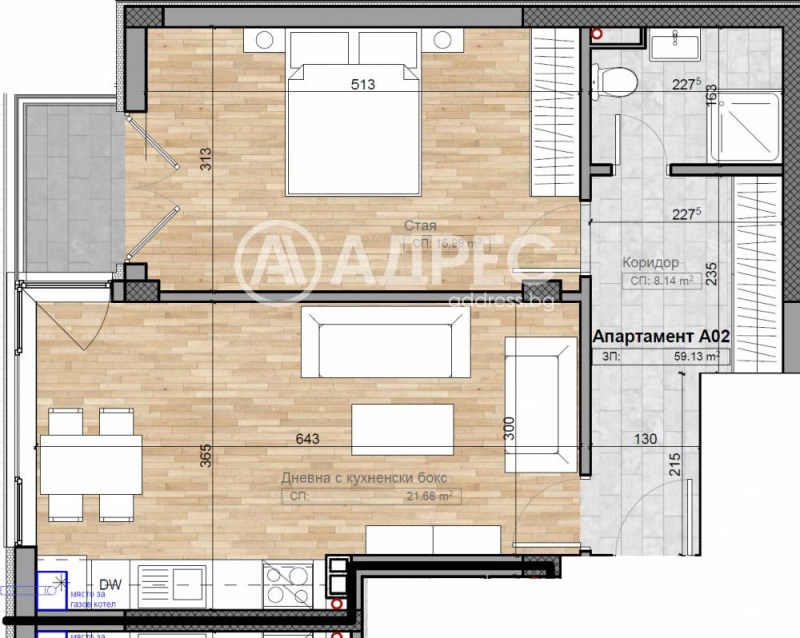 De vânzare  1 dormitor Sofia , Manastirsci livadi , 67 mp | 79307751 - imagine [4]