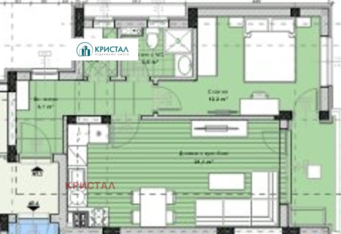 Продава 2-СТАЕН, гр. Пловдив, Остромила, снимка 2 - Апартаменти - 52631146