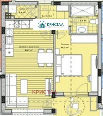 Продава 2-СТАЕН, гр. Пловдив, Остромила, снимка 3 - Апартаменти - 52631146