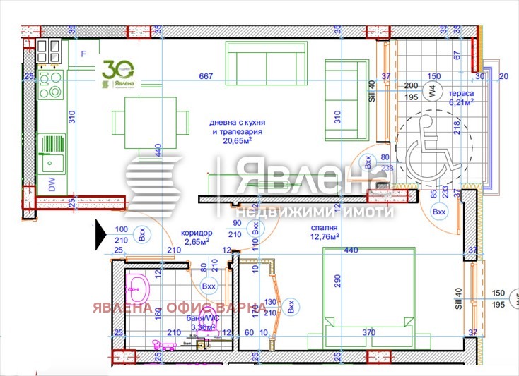 Продава 2-СТАЕН, гр. Варна, Погреби, снимка 4 - Апартаменти - 54744806