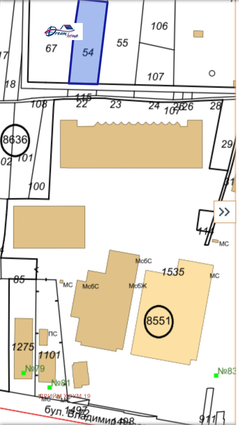 Продава  Парцел град София , Левски Г , 2503 кв.м | 28238504