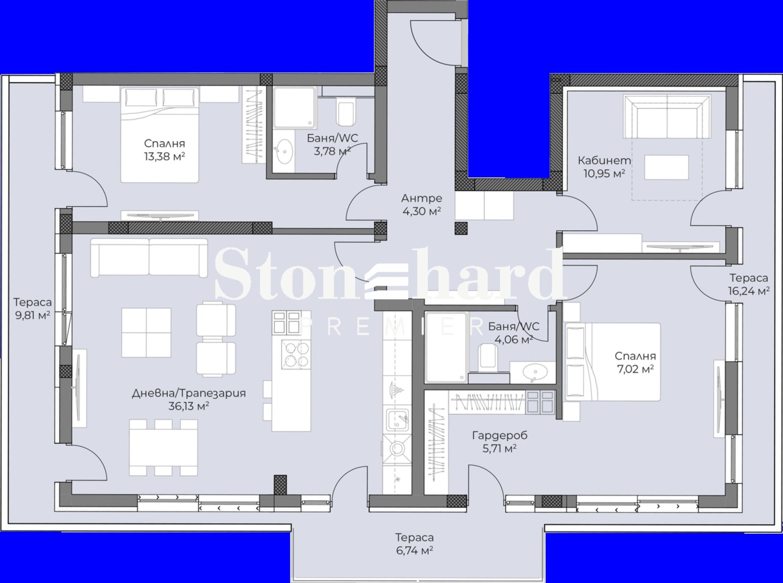 Продава 4-СТАЕН, гр. Пловдив, Христо Смирненски, снимка 7 - Апартаменти - 54697278