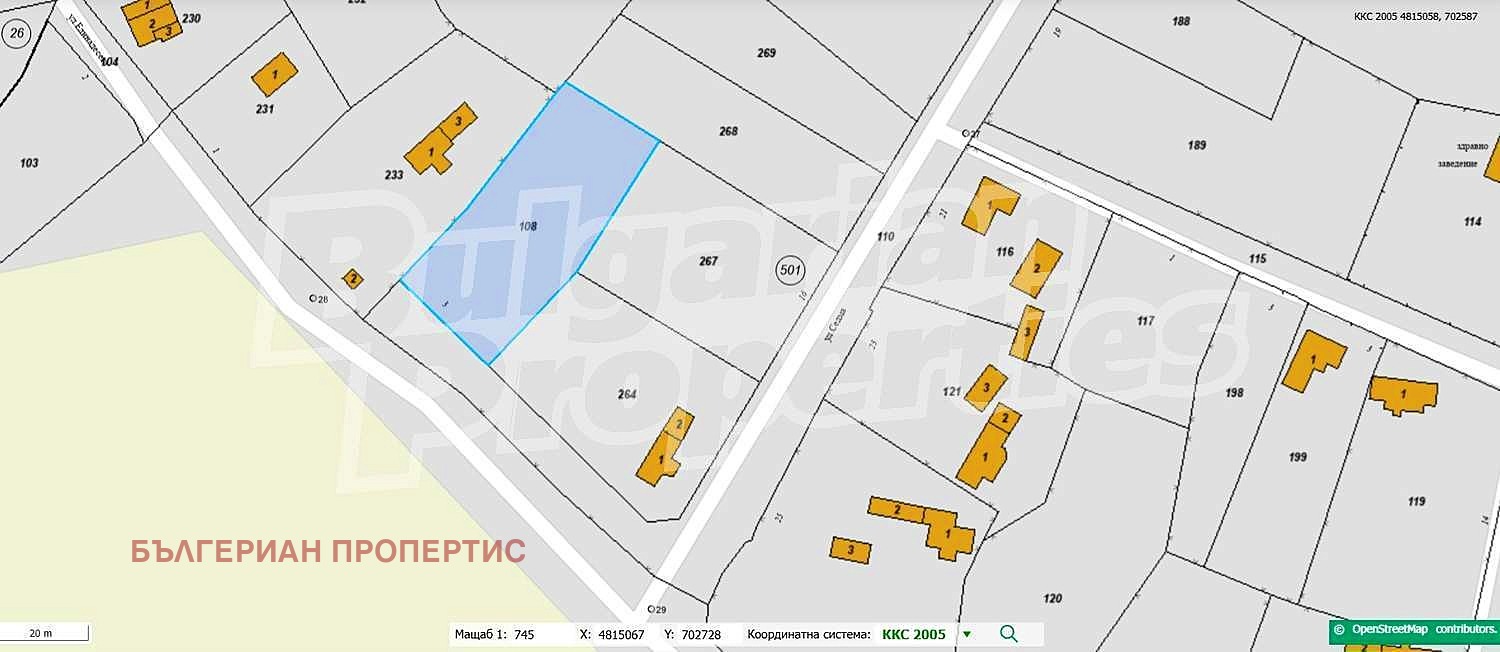 Продава ПАРЦЕЛ, с. Храброво, област Добрич