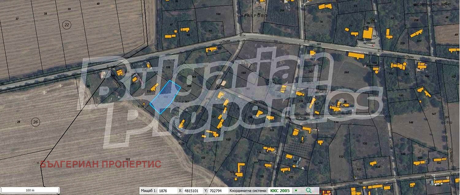 Продава ПАРЦЕЛ, с. Храброво, област Добрич, снимка 2 - Парцели - 49431317