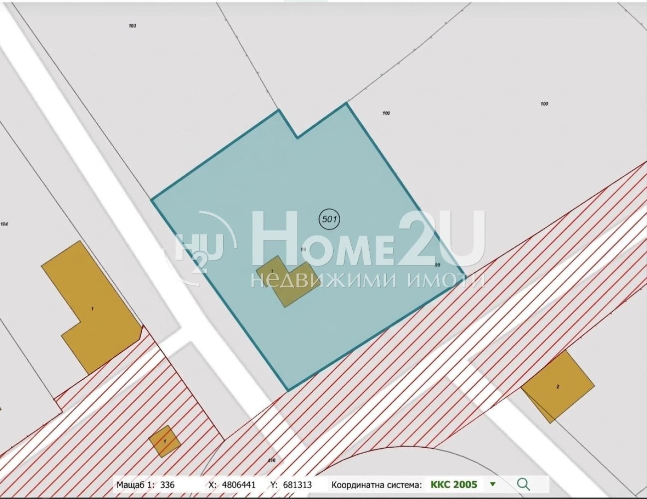 Продава ПАРЦЕЛ, с. Водица, област Варна, снимка 5 - Парцели - 54218686