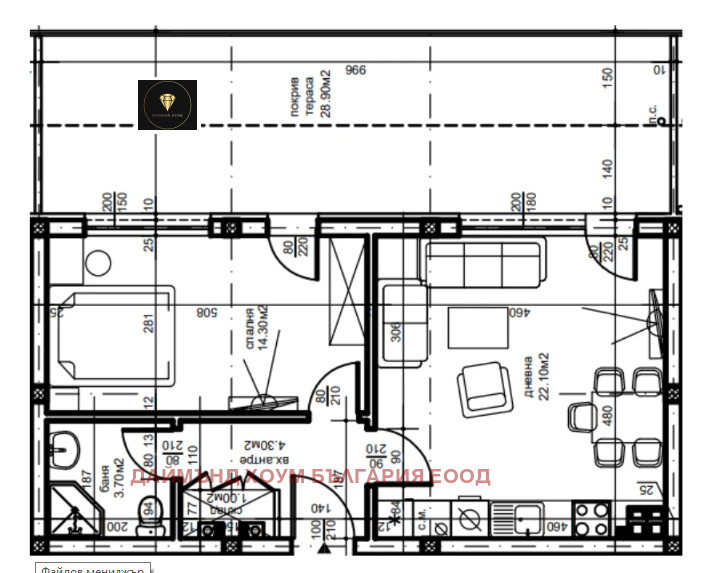 Продава 2-СТАЕН, гр. Пловдив, Южен, снимка 2 - Aпартаменти - 48277280